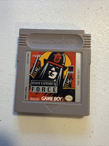 Mercenary Force Original Nintendo Gameboy Clean Tested Authentic Working Game - Picture 3 of 8