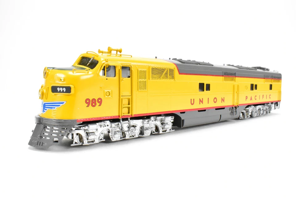 HO Brass OMI Overland Models UP Union Pacific EMD E7A 989-90 Factory Painted 989 - Image 4 of 4