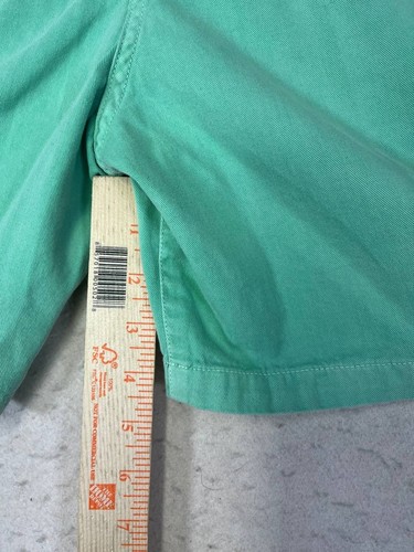 Crazy Shirts Hawaii Mens Shorts Large Aqua 100% Cotton Elastic Waist Made in USA - Picture 5 of 8
