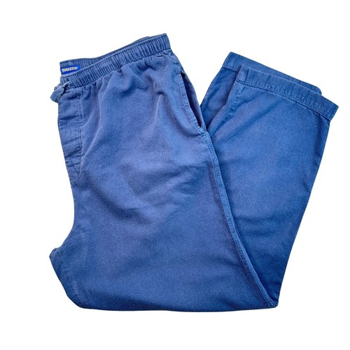 Pendleton Pajama Pants Men’s Size L Blue Flannel Pockets 100% Cotton Lounge