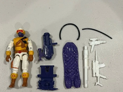 gi joe lot figure 1991 Snow Serpent 100% complete Perfect Colors