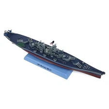 28.5cm X 4cm WWII USS Navy BB-67 Montana Class Battleship Finished Model Toy