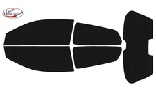 Computerized Custom PreCut 2Ply Window Tint Film Kit For 01-05 Honda Civic Hatch