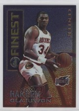 1995-96 Topps Finest Mystery Borderless/Silver Hakeem Olajuwon #M21 HOF 4at