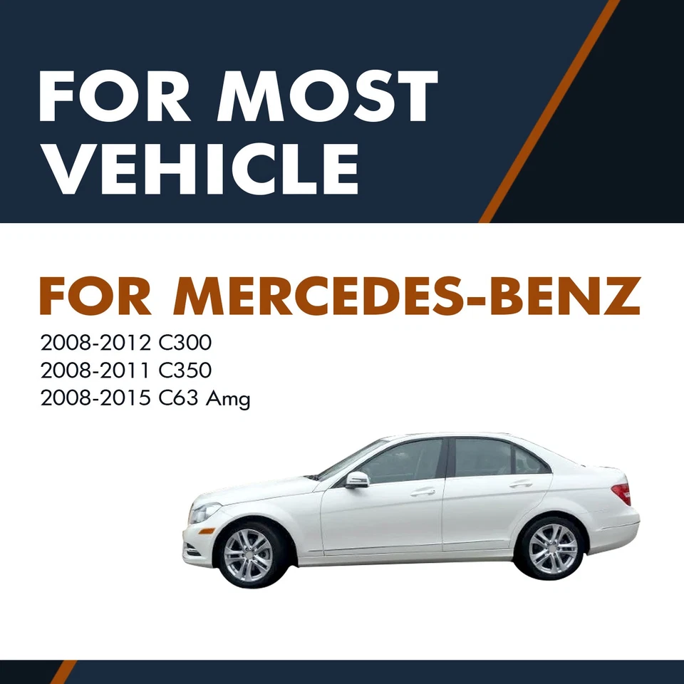 一对 2 前罩升降支撑适用于 2008 - 2015 梅赛德斯 - 奔驰 C63 Amg — 第 2/4 张图片