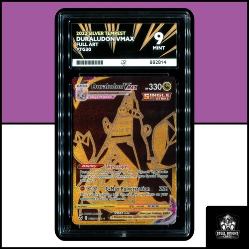 Ace Grading 9 : Duraludon VMAX : TG30/TG30 : Pokémon TCG : ENG