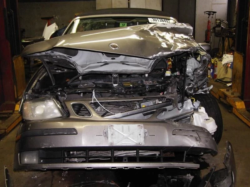 Двигатель 03–06 Saab 9–3 2,0 л 4-цилиндровый VIN Y 8-значный двигатель B207R - Изображение 3 из 4