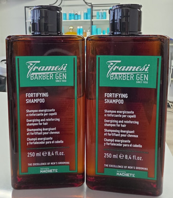 (2) Framesi Barber Gen Fortifying Shampoo 8.4 oz each SHIPS FROM MY SALON