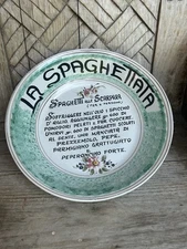 Large Italian Pasta Serving Bowl 12.5” La SPAGHETTATA Sigma The Tastesetter