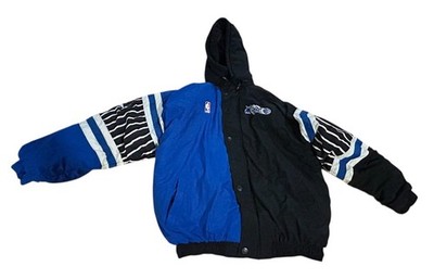 Vintage 90s NBA Orlando Magic Full Zip Starter Jacket Size Large Snap Zip