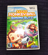 SEGA Super Monkey Ball: Banana Blitz Nintendo Wii Multiplayer NTSC E 2006