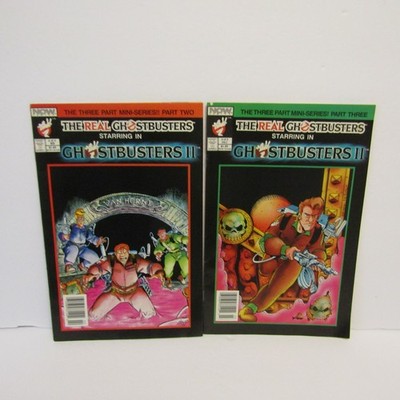 The Real Ghostbusters II #2 & #3 1989 Mini-Series Comic Books Lot of 2
