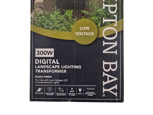 Hampton Bay ER-300-1215-AL Low Voltage 300W Astro Housing Landscape Lighting OB - Picture 3 of 12