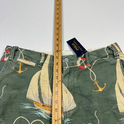 Pantalones Cortos Chinos Polo Ralph Lauren Vela Náutica Lino Algodón Multicolor Para Hombre 34 - Imagen 8 de 18