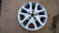 1x Alufelge 16 Zoll 6.0" 5x114.3 50ET Glanz Silber 52910-2L200 Hyundai I