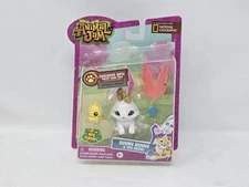 Jazwares Animal Jam Sunny Bunny & Pet Ducky Figure Set, Friends with Pets - NEW