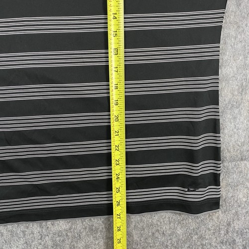 Nike Golf Shirt Women XL Black Striped Polo Dri-Fit Tour Performance 452968 NWT - Picture 7 of 10