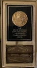 Jackie Robinson 50th Anniversary Eyewitness Medal, S/Silver, In Box w/Stand
