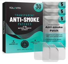 Anti- Smoke Herbal Patches Transparent 21 mg Quit Smoking Patches.