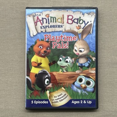 Wild Animal Baby Explorers: Playtime Pals (DVD 2010 5 Eps) PBS Kids Preschool +