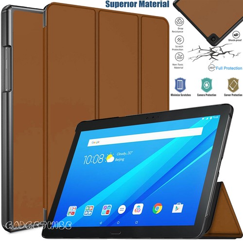 Smart Stand Flip Case Cover 2017 Fits Lenovo Tab 4 10 (10.1") TB-X304L, TB-X304F - Picture 3 of 14