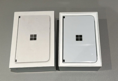 Microsoft Surface Duo 256GB (Glacier White) USV-00002 entsperrt Smartphone - gebraucht