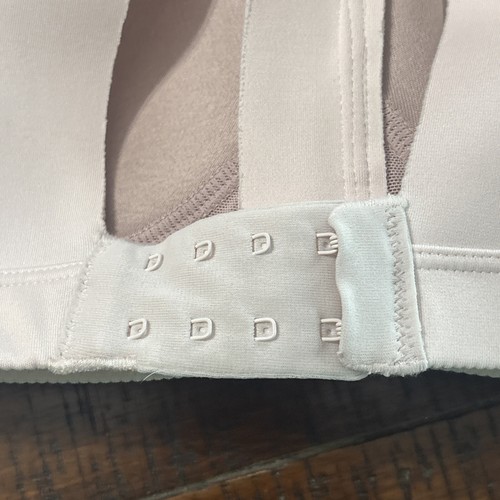 Nike Alpha Sports Bra Padded Racer Back & Front Closure Full Support Sz XL C D E - Picture 7 of 13