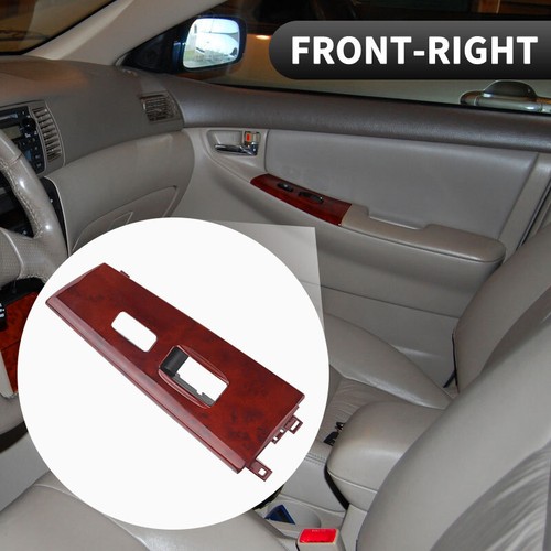 INTERRUPTOR VENTANA ELÉCTRICA DERECHA PASAJERO BISEL MADERA GRANO PARA TOYOTA COROLLA 2003-08 - Imagen 2 de 7