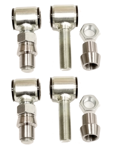 4 Pairs 4 Link Bar Rod End 2" Wide LH & RH 3/4" Thread Bushings 5/8 thru bolt - Bild 14 von 24