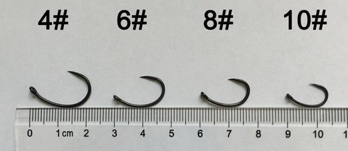 MOD ELITE SERIES CRANK WIDE GAPE OFF SET GANCI CARPA MICRO SPINATO, SENZA SPINE - Foto 2 di 7