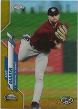 2020 Topps Pro Debut ALEC MARSH Chrome Gold Refractor 34/75 Chukars #PDC-39