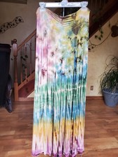 Tie Dye Hippie Skirt Gypsy Rose