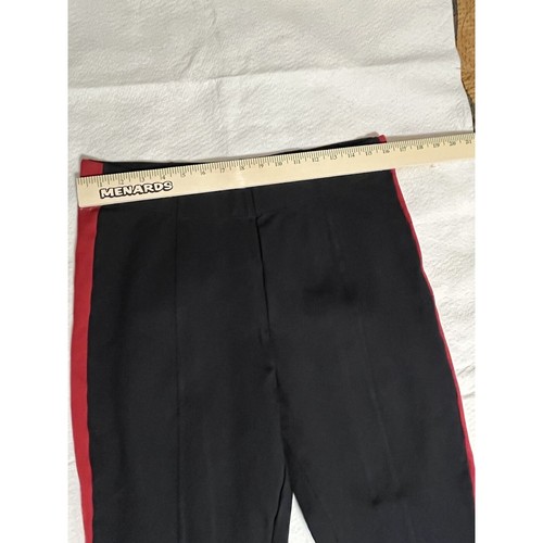 Abercrombie and Fitch Thick Full Length leggings Womens Size XL Black Red - Picture 4 of 8