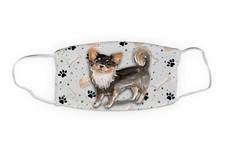 Chihuahua Face Mask, Puppy Dog Face Mask, Reusable Face Mask, Face Mask...