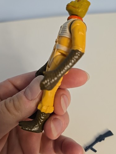 Vintage 1980 Kenner Star Wars Bossk Bounty Hunter Complete Blue Gun Hong Kong - Picture 5 of 13