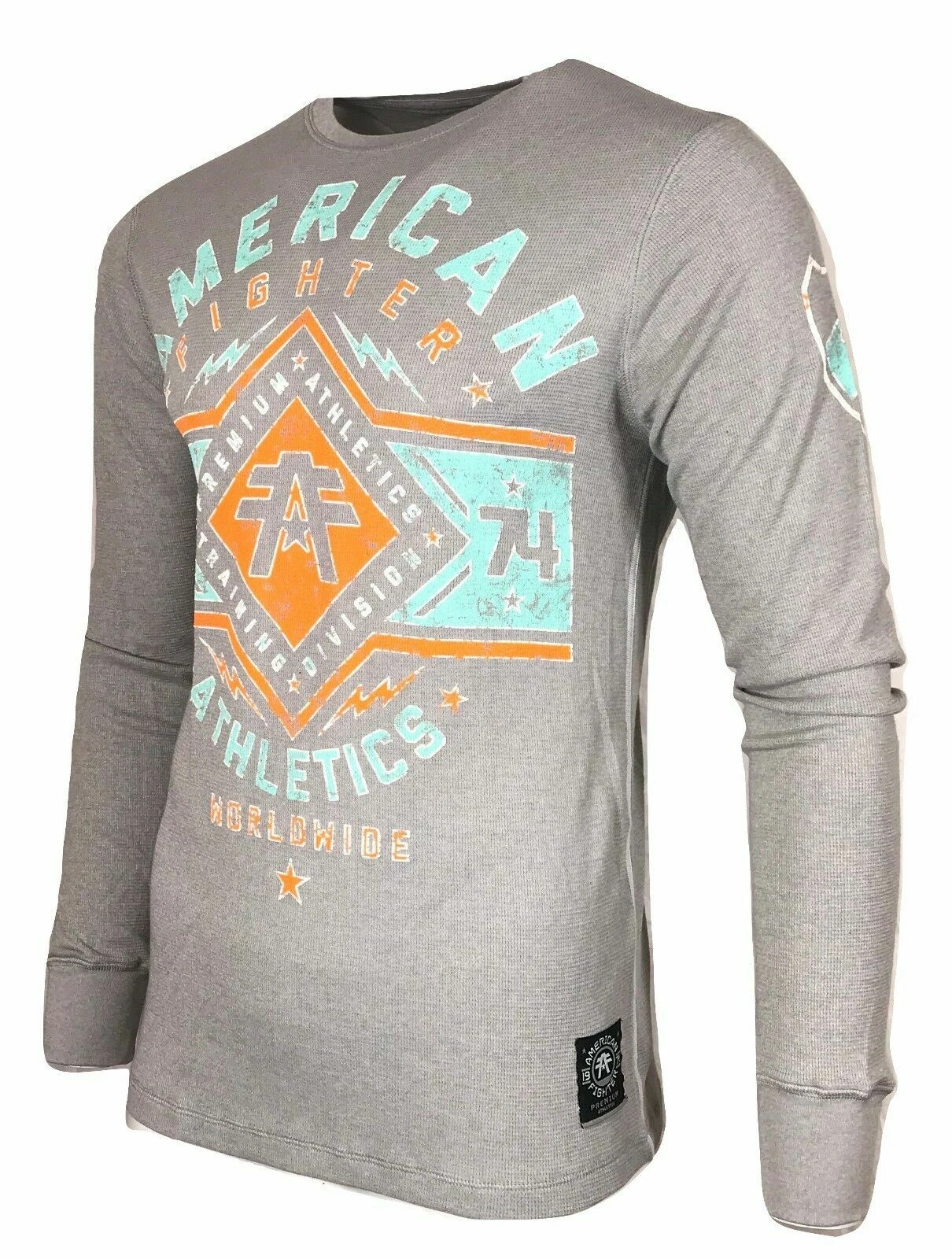 AMERICAN FIGHTER Mens T-Shirt SANTA CLARA Athletic Premium Quality MMA 9A