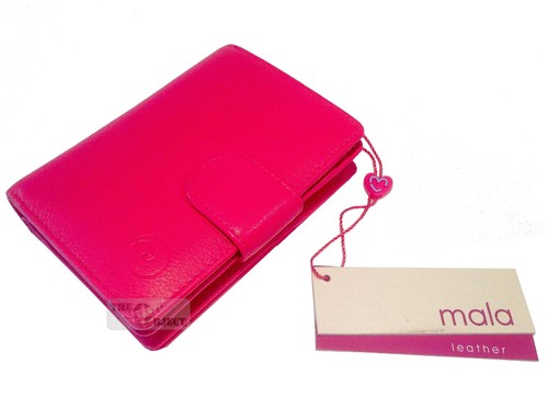 Mala RFID Ladies Real Leather Purse Zip Wallet Compact Security Gift Travel ID - Picture 45 of 49