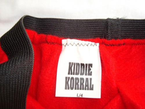 2 pc POODLE Skirt Set Size L (4) Kiddie Korral RED Felt Black Poodle NWT USA - Picture 5 of 7