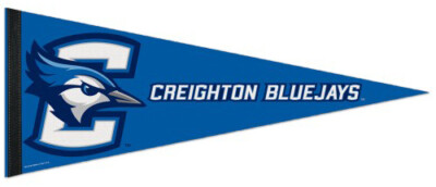 CREIGHTON BLUEJAYS Official NCAA Team Premium Felt Collectors PENNANT