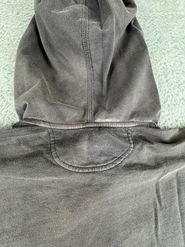 True Religion Mens Gray Sample Pullover Hoodie Sweatshirt With Kangaroo Pocket - Picture 13 of 15