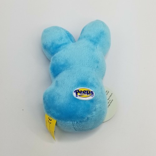 Peeps Bunny Plush Blue 9" And Chick Easter Stuff Peeps Lot Of 2 - Picture 12 of 12