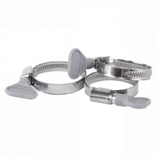 Butterfly Wing W4 Stainless Steel  (Galvanised) Jubilee Type Hose Pipe Clips