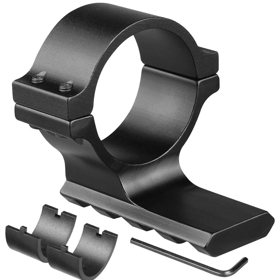 Anel de mira telescópica tática 25,4 mm/30 mm anel 20 mm trilho Picatinny - Imagem 4 de 4