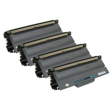 4 Pack Brother TN750 Toner Cartridge HL-6180DW HL-6180DWT MFC-8510DN MFC-8710DW
