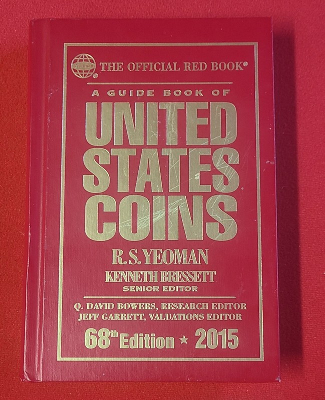 🌟 2015 68th Edition Central 75th Anniv Special Edition Red Book of US Coins