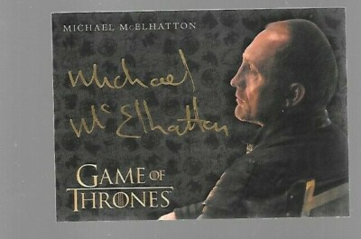 マイケル・マケルハットン【GAME of THRONES】 2021 Game Of Thrones Michael McElhatton Auto #1 | eBay