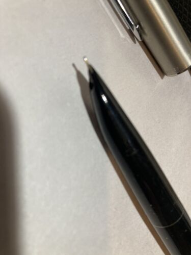 Parker Füllfederhalter Vintage 61 schwarz und chrom mit Original Etui - Bild 5 von 10
