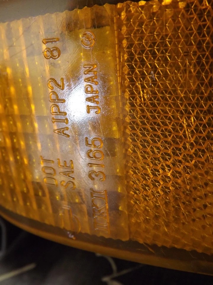 83-86 USDM OEM Nissan Pulsar EXA NX N12 conjunto de luz de esquina delantera izquierda 3165 FL Foto 3 de 4