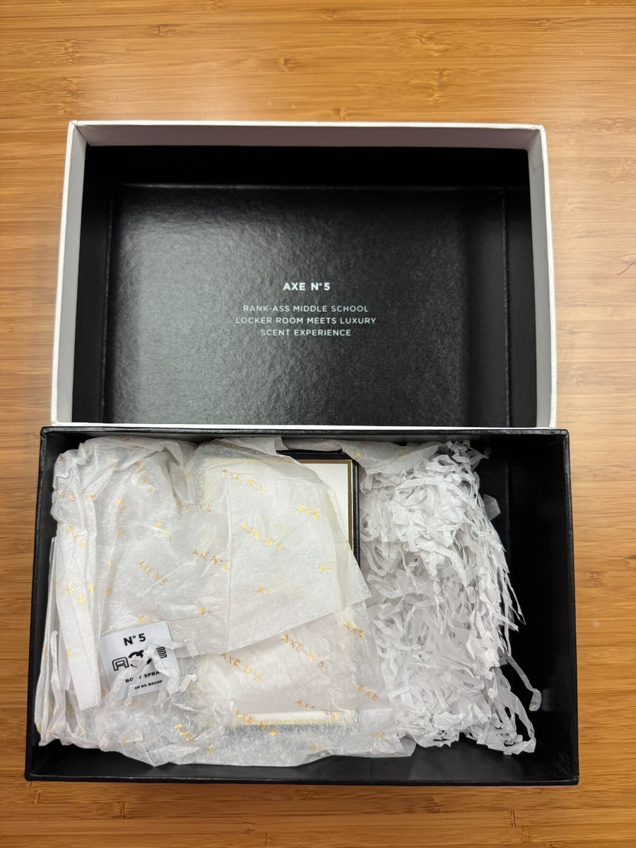 MSCHF Axe No. 5 - Original Box/Packaging UNUSED | eBay