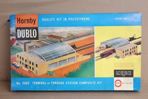 KIT COMPOSITE HORNBY DUBLO 5083 TERMINUS ou station traversante en boîte om - Photo 21 sur 24